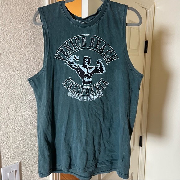 U.S. Vintage Other - Muscle Beach Muscle Tee